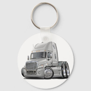 Freightliner Cascadia vitlastbil Nyckelring