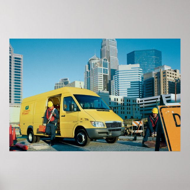 Freightliner Sprinter Van #9 Poster (Framsidan)