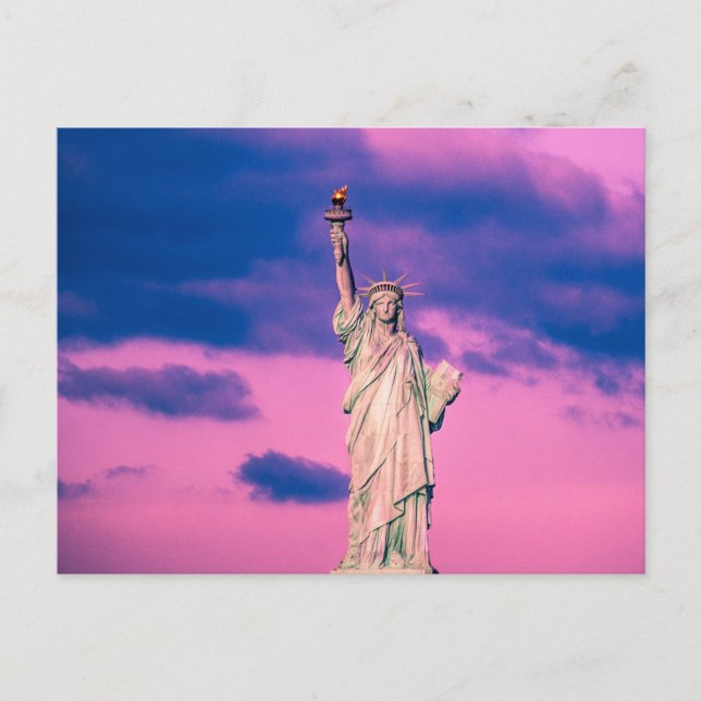 Freiheitsstatue Vykort (Framsida)