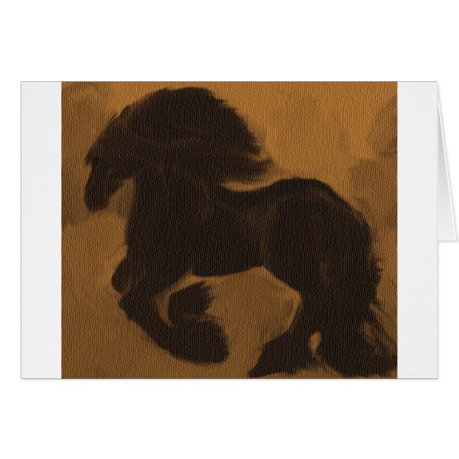 Freisisk Neutralt Hälsningskort (Framsidan Horizontal)