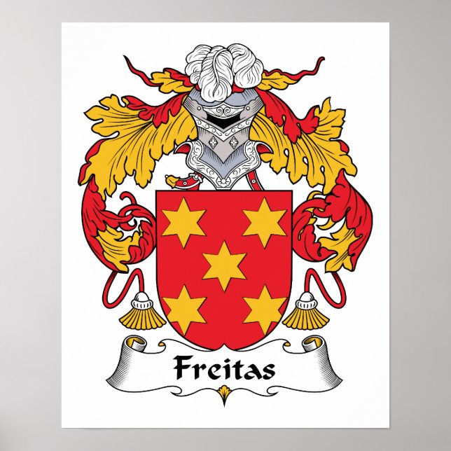 Freitas Family Crest Poster (Framsidan)