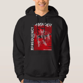 Frekvens - Anomaly Science Abstrakt Streetwear Hoodie