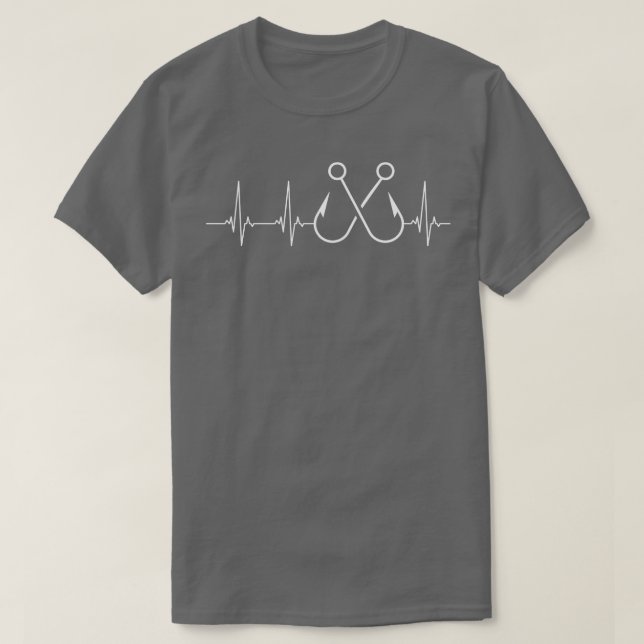 Frekvens för fiske i krok t shirt (Design framsida)