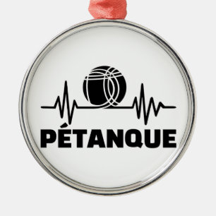 Frekvens för Petanque Julgransprydnad Metall