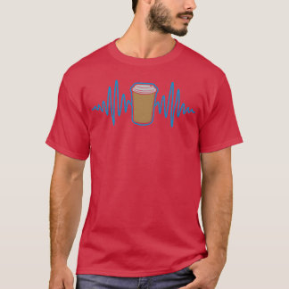 frekvens kaffemuggen på familjen t shirt