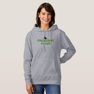 Frekvent Flygare (Häxa) Grön Version T Shirt