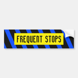 FREKVENT STOPS-stötdekal Bildekal