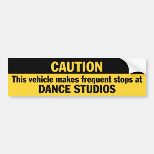 Frekventera stopp (dansen) bildekal