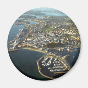 Fremantle Harbour, Westernare Australien Magnet