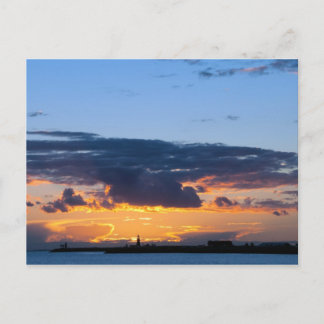 Fremantle Sunset Postcard Vykort