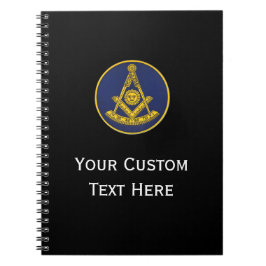 Fremason Masonic Gifts Past Master Anteckningsbok