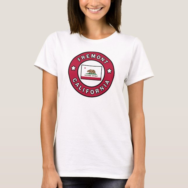 Fremont California T Shirt (Framsida)