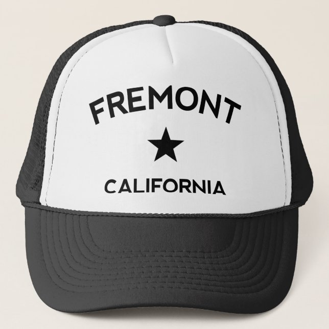 Fremont California Trucker Cap Truckerkeps (Framsida)