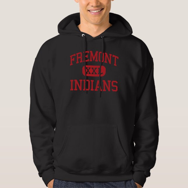 Fremont - indier - kick - Sunnyvale Kalifornien Hoodie (Framsida)