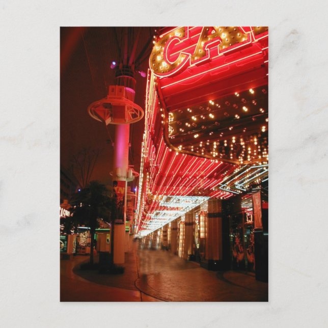 Fremont Las Vegas Postkort Vykort (Framsida)