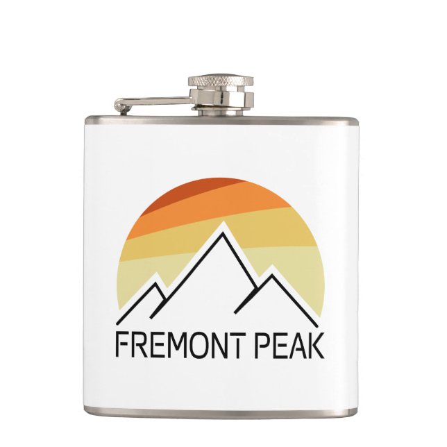 Fremont Peak Wyoming Retro Fickplunta (Framsidan)