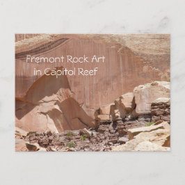Fremont Petroglyphs-vykort Vykort