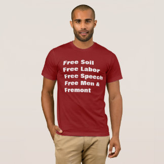 Fremont slogan tee shirt