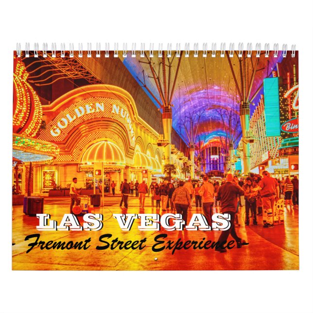 Fremont Street Experience Las Vegas Kalender (Omslag)