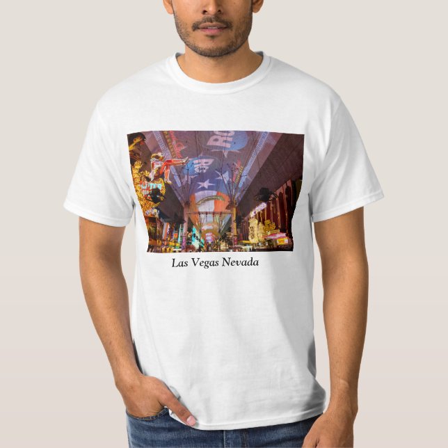 Fremont Street Experience T Shirt (Framsida)