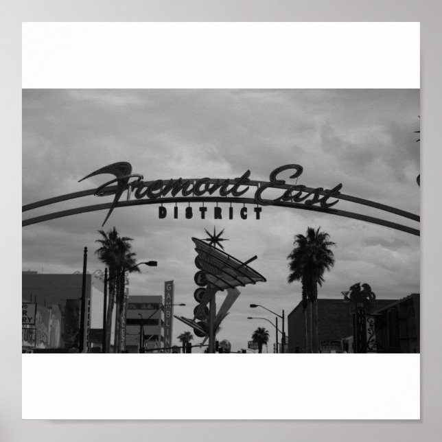 Fremont Street Poster (Framsidan)