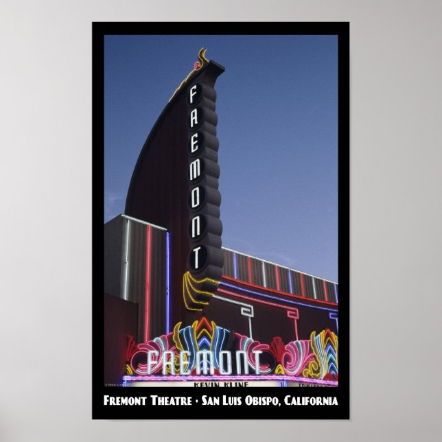 Fremont-teater 11 x 17 Poster (Framsidan)