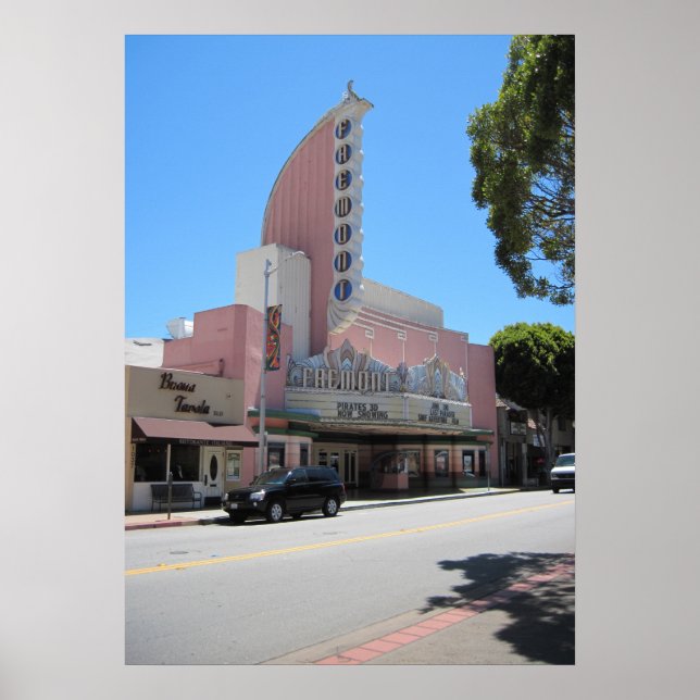 Fremont Theater, 2011, San Luis Obispo Poster (Framsidan)