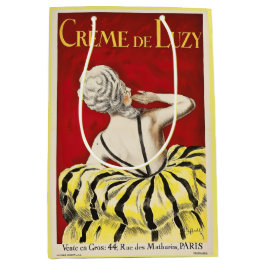 French art nouveau beauty Creme de Luzy advertisem