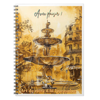 French art of living Lyon Anteckningsbok
