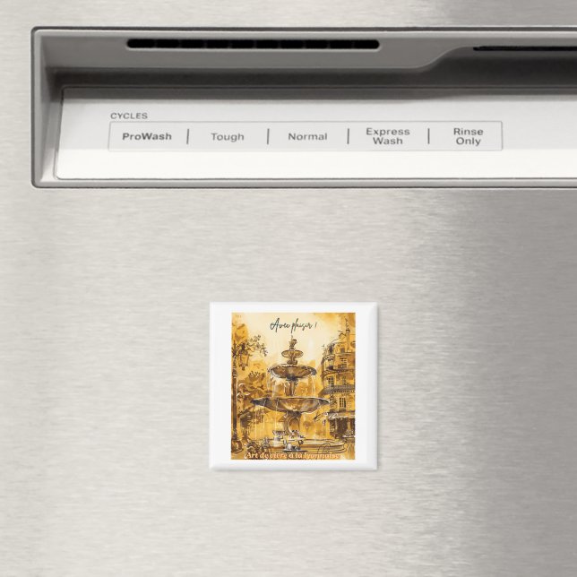 French art of living Lyon  Magnet (In Situ (Dishwasher))