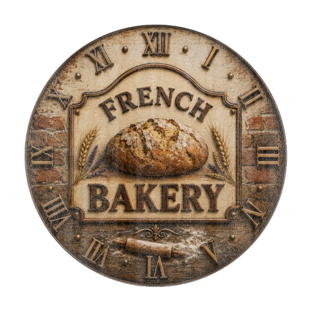 French Bakery Artisan Bread Bread Lover Gift (Framsidan)