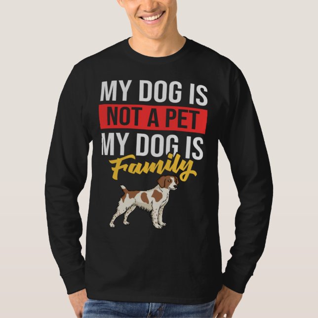 French Brittany Spaniel Puppies Owner T Shirt (Framsida)