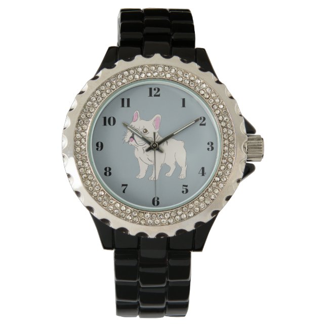 French Bulldog Armbandsur (Framsida)