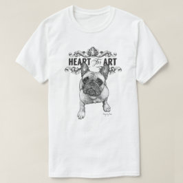 French Bulldog Art T Shirt