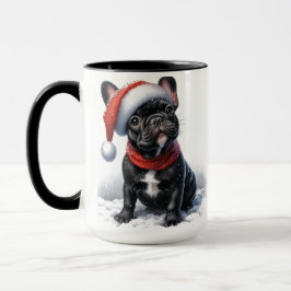 French Bulldog Christmas Mug Cup Mugg