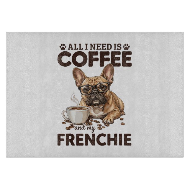 French Bulldog Coffee Frenchie Dog (Framsidan)