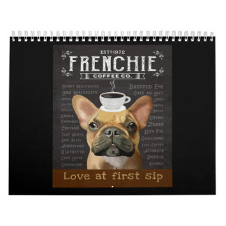 French Bulldog Coffee Kalender