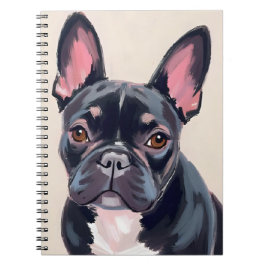 French Bulldog | Dog Pet Painting Anteckningsbok