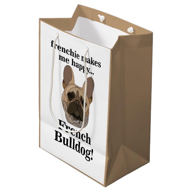 French Bulldog Face Dog Lover (Framsidan Vinklad)
