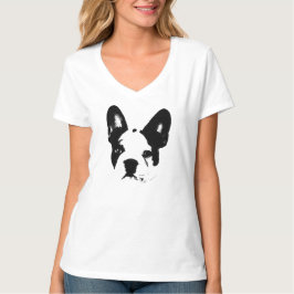French Bulldog Face T Shirt