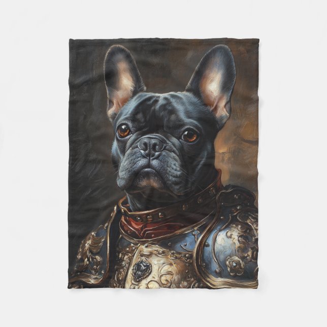 French Bulldog Fleece Blanket (Framsidan)