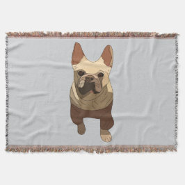 French Bulldog, Lavender Purple Filt