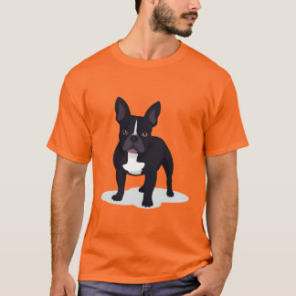 French Bulldog Minimal Silhouette T Shirt