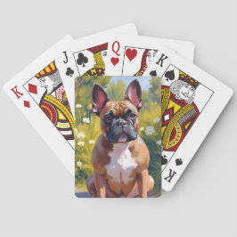 French Bulldog | Pet Painting Dog Art Casinokort