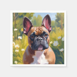 French Bulldog | Pet Painting Dog Pappersservett