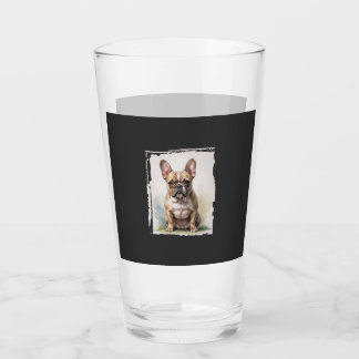 French Bulldog Portrait Glaskopp