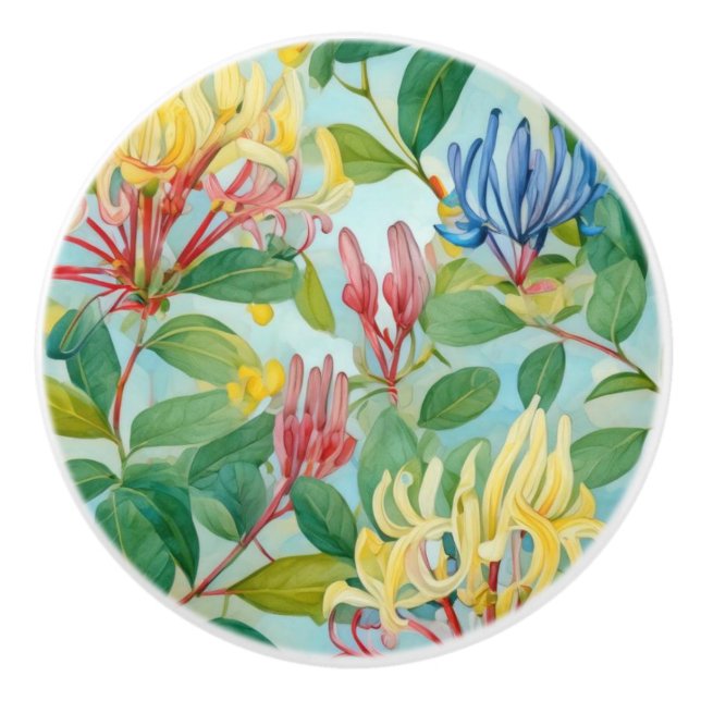 French Country Decor Honeysuckle Flowers Knopp (Framsidan)