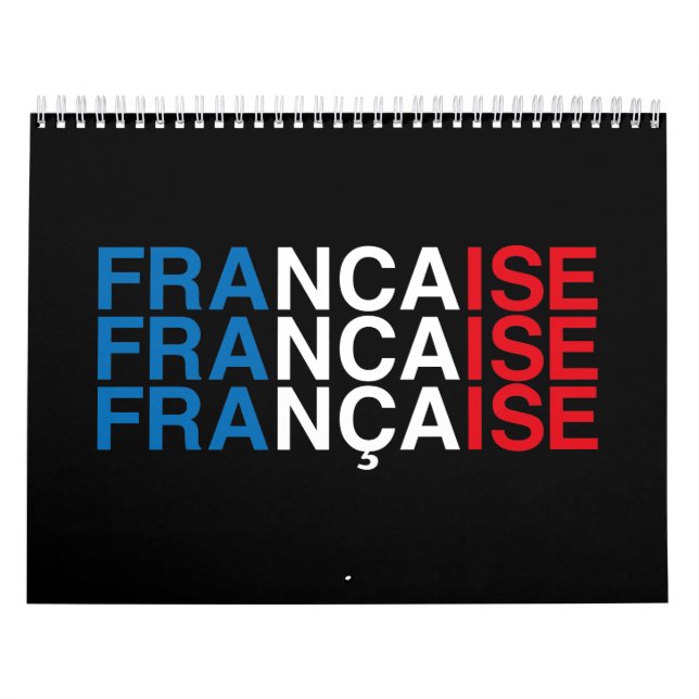 FRENCH Flag Kalender (Omslag)