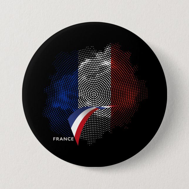 French flag knapp (Framsida)