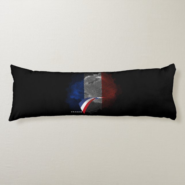 French flag kroppskudde (Framsidan)